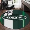 Jaguar Team Spirit Round Rug for Livingroom,Bedroom, Palyroom, Chair Rug, Area rug, Circle Carpet, Large Size Fan Christmas gift