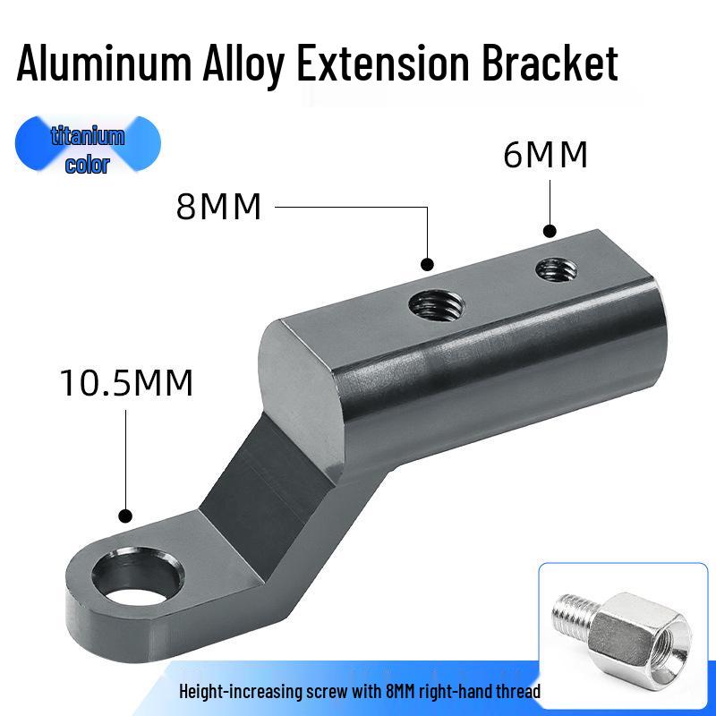 Reflektierende Lenkererweiterung für Motorrad-Rückspiegel & Scheinwerfer