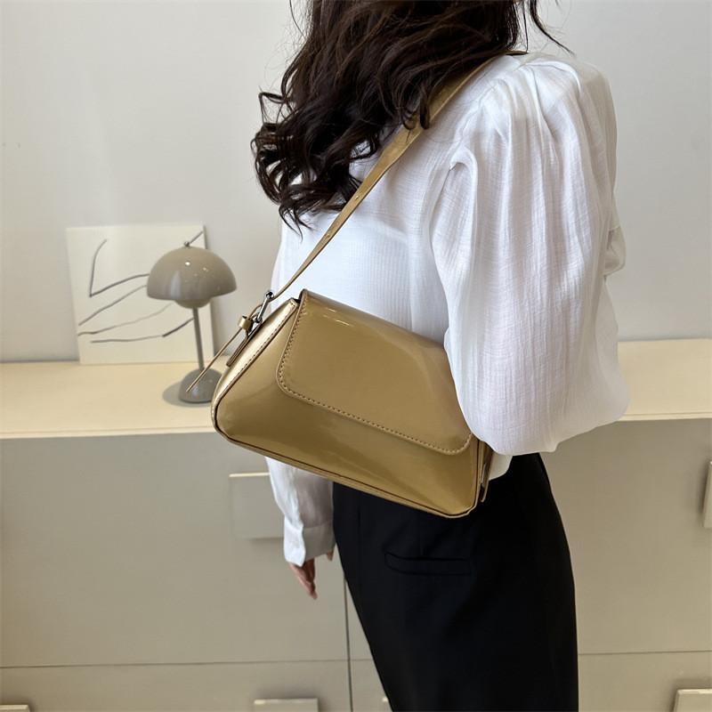 Trendy Pu Leather Small Shoulder Bag For Women 2023 Stylish Casual Crossbody