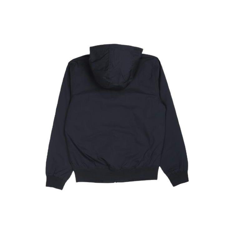 Carhartt WIP Jachetă cu glugă și mânecă lungă de culoare solidă Bărbați jachete Albastru-Marin I027797-00B-XX