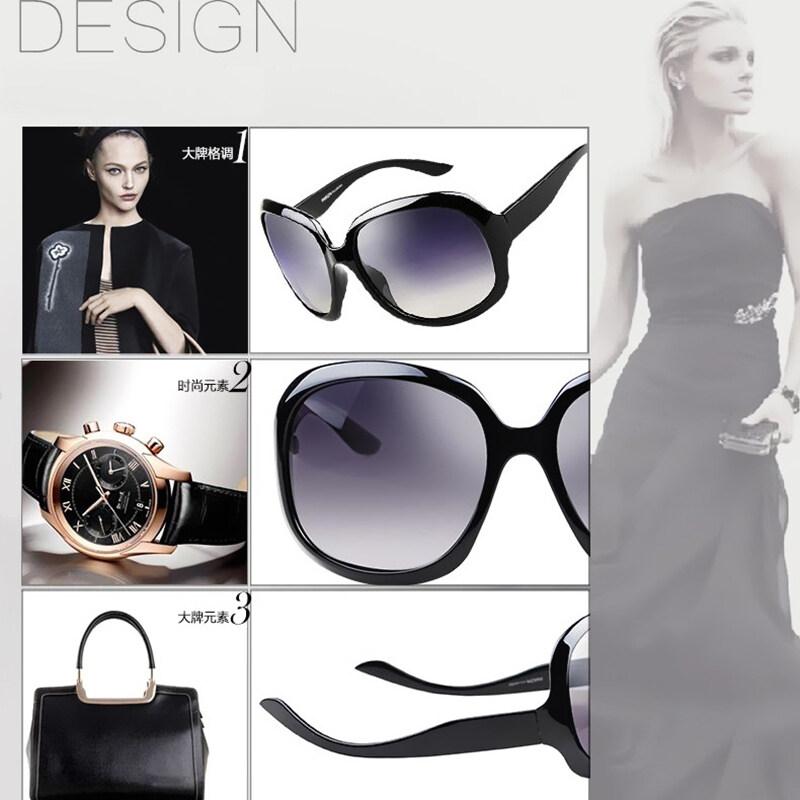Okulary przeciwsłoneczne Damskie okulary przeciwsłoneczne do jazdy Nowe modne okulary z dużą ramką Damskie modne okulary przeciwsłoneczne w stylu retro