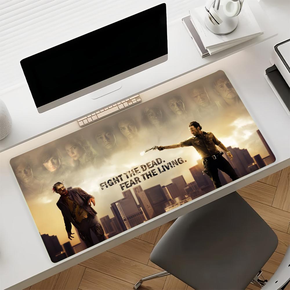 TV The W-Walking D-DeadS Mouse Pad Non-slip Rubber Gamer Balance Computer Mat Decoracion Deskmat Laptop Office Large