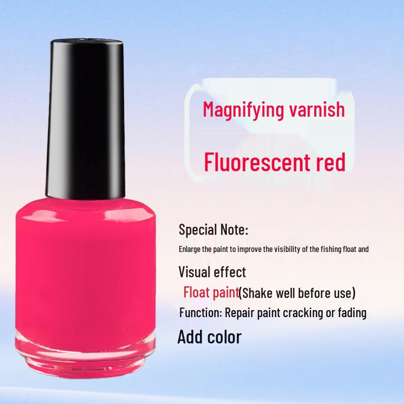 Super Bright Reflective Waterproof Fluorescent Paint for Fishing Floats