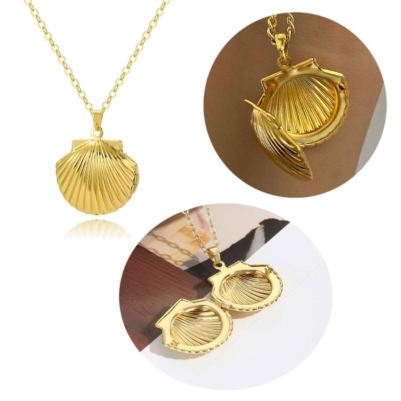 DIY Photo Pendant Charm Clavicular Chain 40+5cm Adjustable Length Women Jewelry