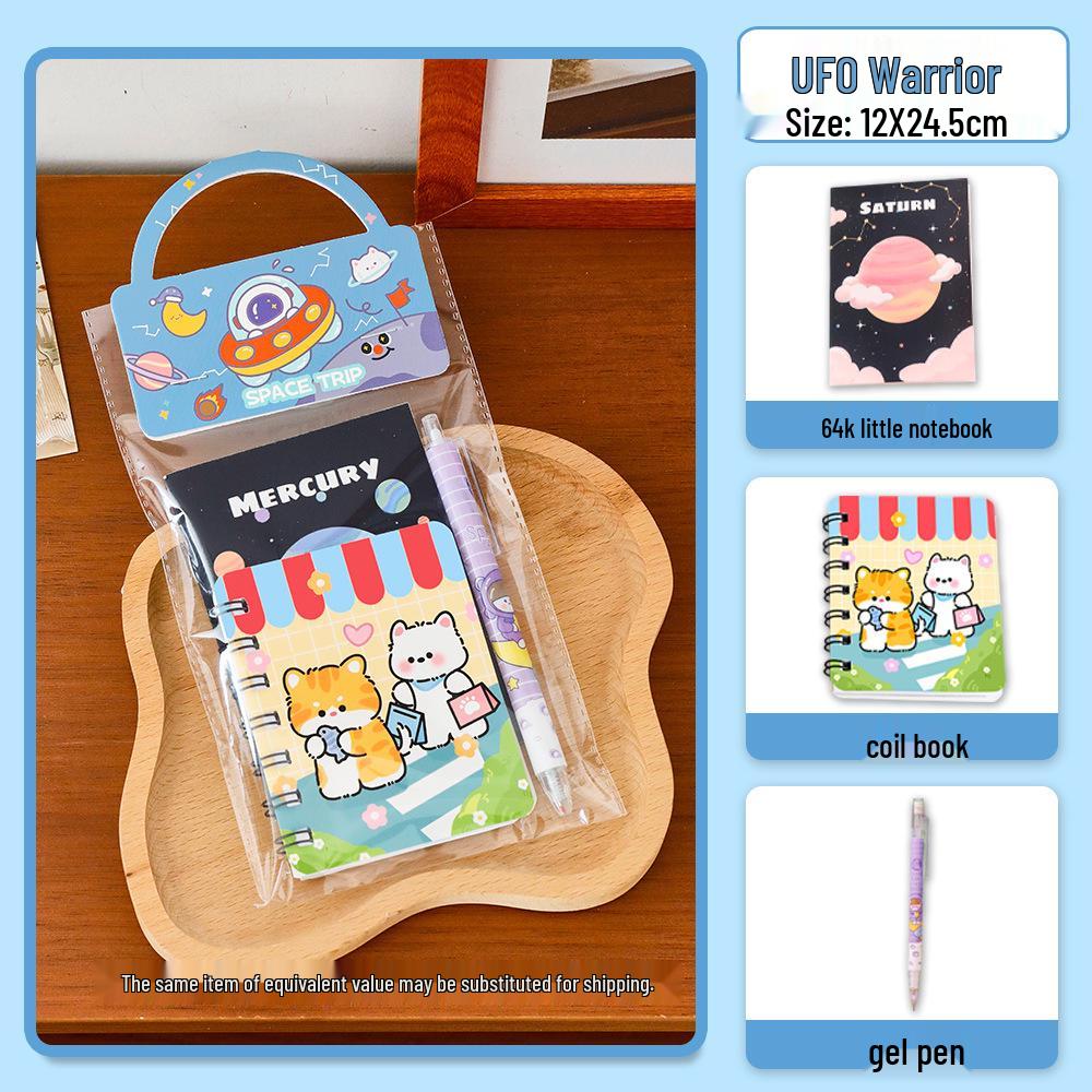 Children’s Astronaut Stationery Set: Cute Cartoon Gift for Students