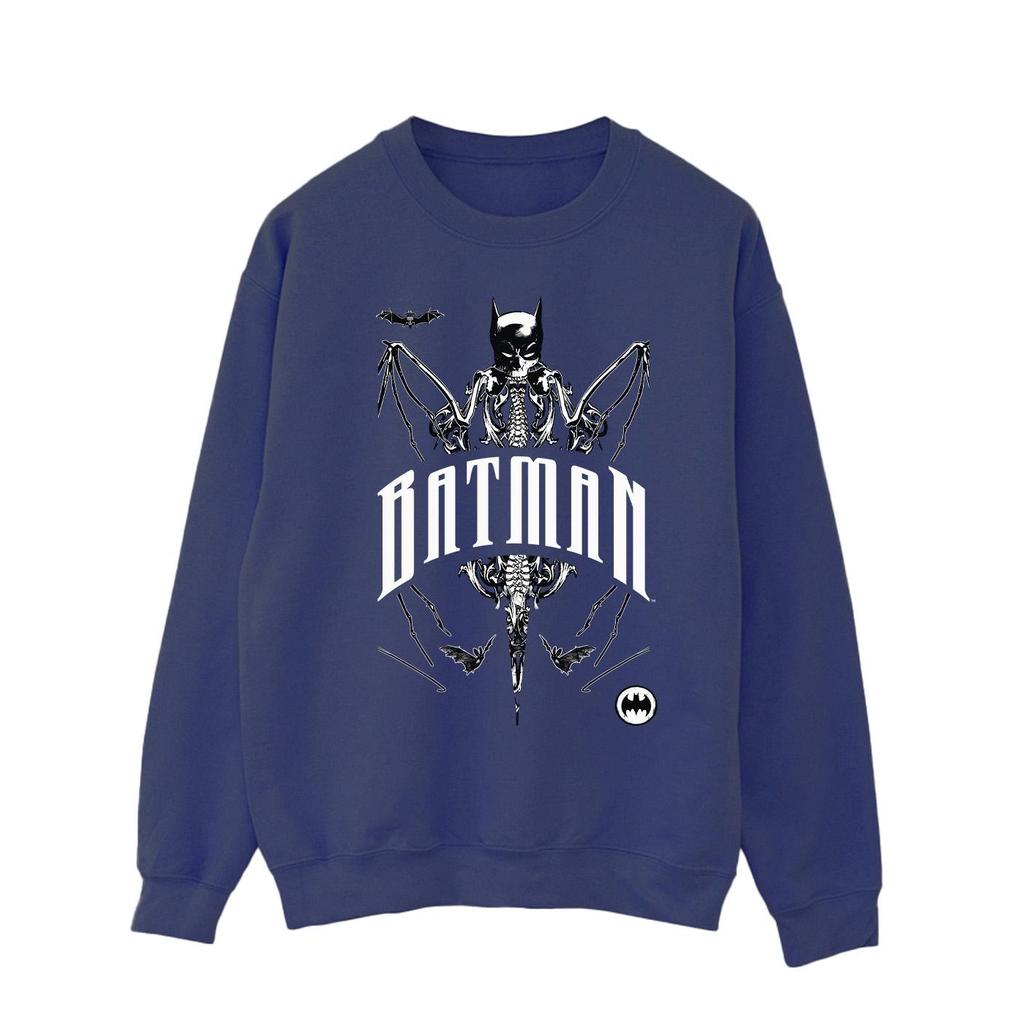 Batman Herren Fledermaus Skelett Sweatshirt