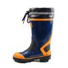 Fukuyama Rubber Spike Joy #5 Work Boots, Navy, Size L (25.5-26.0cm)