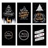 24PCS Christmas & Thanksgiving Greeting Card Set - Festive Holiday Designs for Gifts