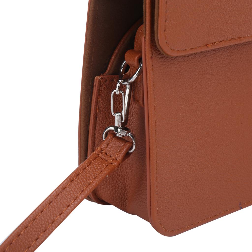 PU Leather Camera Case Bag with Shoulder Strap for 40 Camera