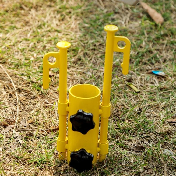 Beach Umbrellas Rod Holder Suit Awnings Support Rod Tarps Rod Holder for Garden and Secure Pitching
