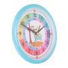 Wall Clock Plastic Cartoon Colorful Quartz Time Learning Hanging Clock for Kid"s Bedroom
