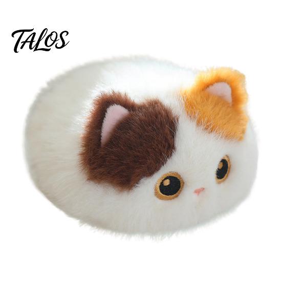Soft Toy for Toddlers Cute Cat Stuffed Animal Toy, 7.8" Realistic Kitten Plushies, PP Cotton Filled Companion Plush Doll, Birthday Gifts Kids