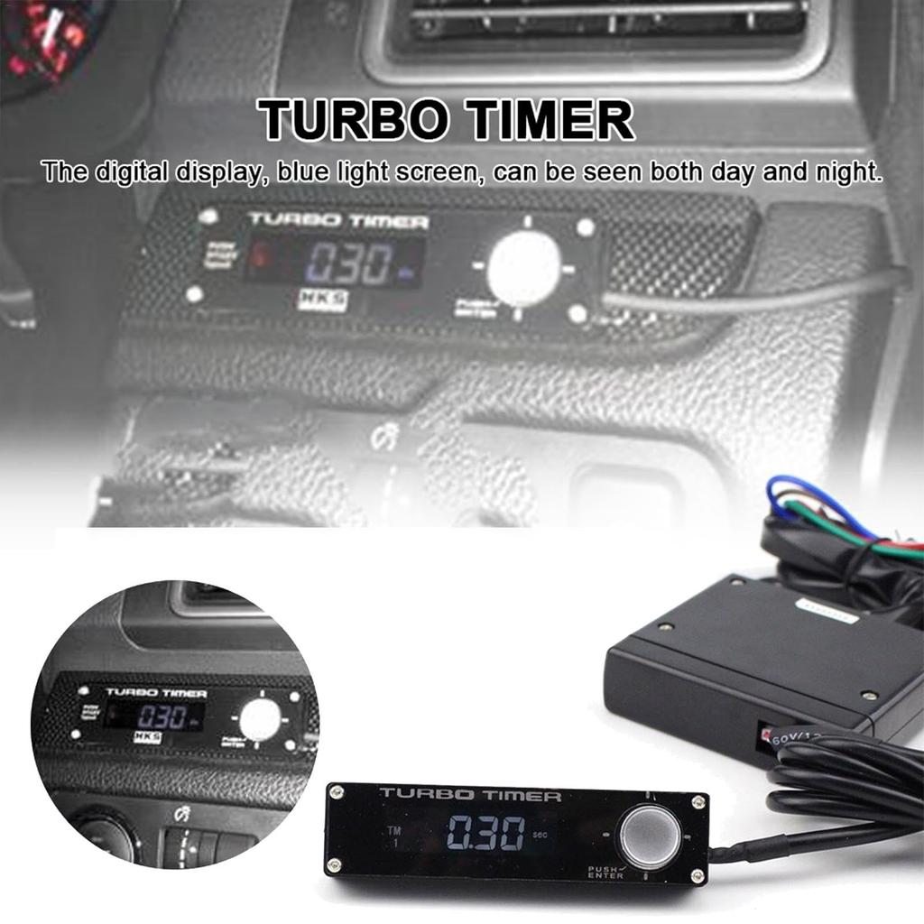 Digital Auto Turbo - Car Engine Timer | Turbo LED Digital Display | Engine
