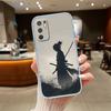 NH34 Japan Samurai Mask Transparent Phone Case for Motorola Moto G7 G8 G9 G84 G85 G73 G24 G15 Z2 Play Power Plus