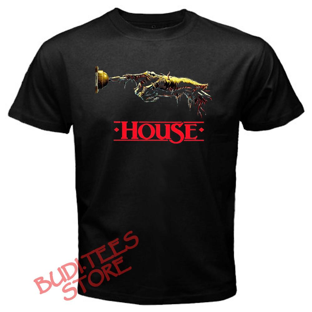 Scary hand ringing doorbell HOUSE Graphic T-shirt