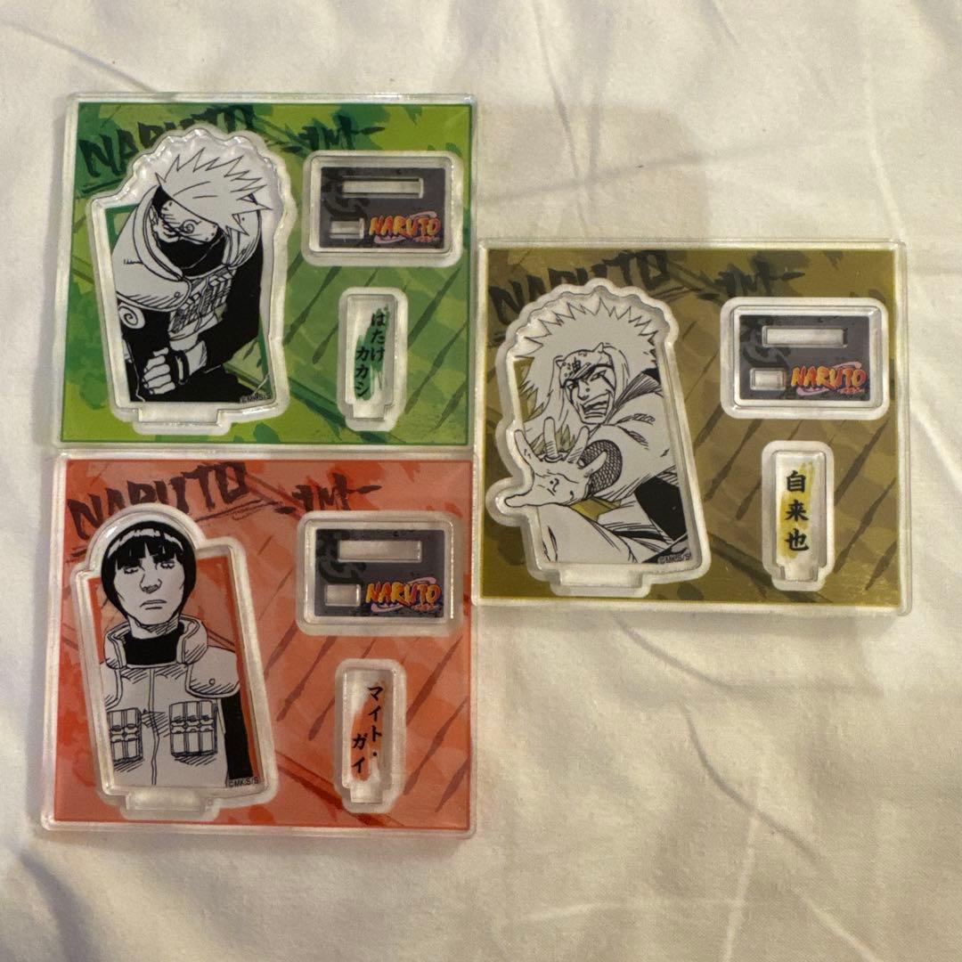 

NARUTO Acrylic Figure Collection Volume 2 3 items