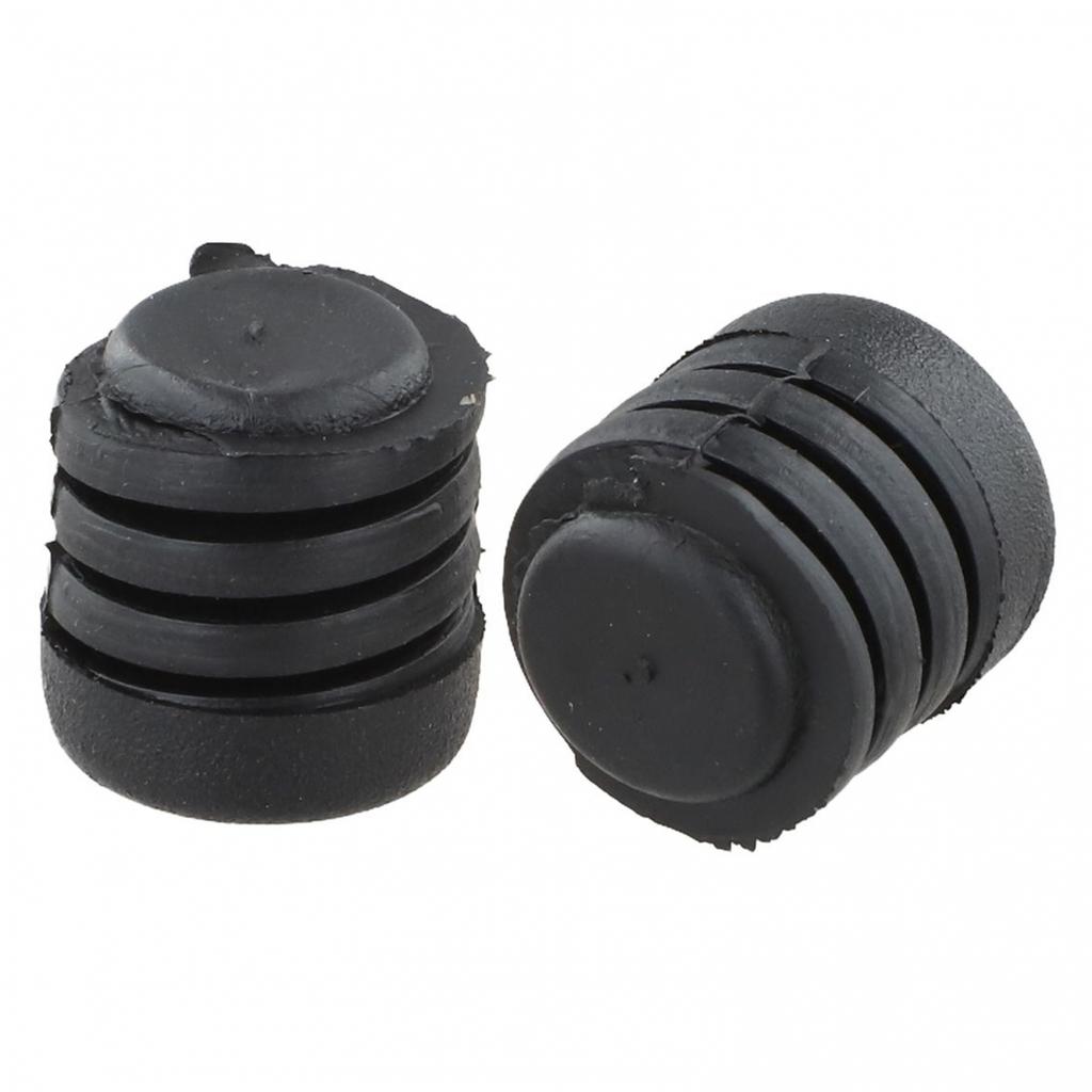 Amortyzatory do drzwi Bufor 2 szt. Czarny Zderzak Akcesoria samochodowe