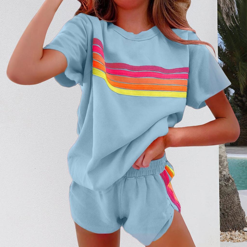 Fashionable Women's Minimalist With Contrasting Colors, Fashionable Casual Suit For Women