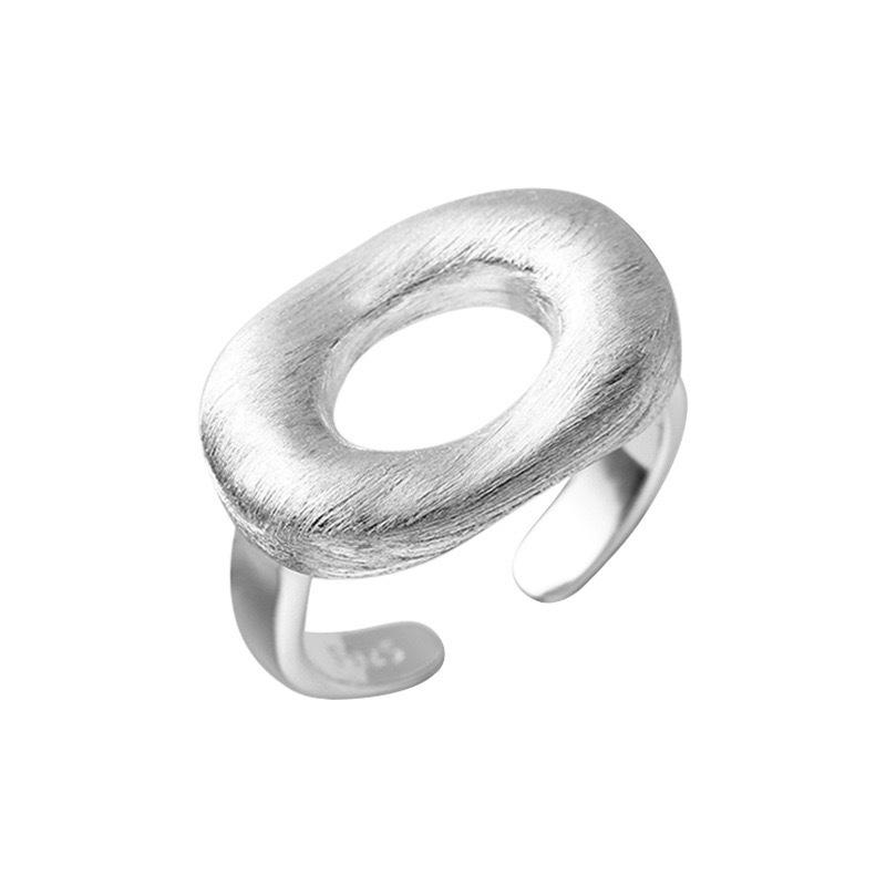 Геометрическое полое нерегулярное овальное кольцо женское INS преувеличенный дизайн личность высокое чувство регулируемое для вечеринок и на каждый день