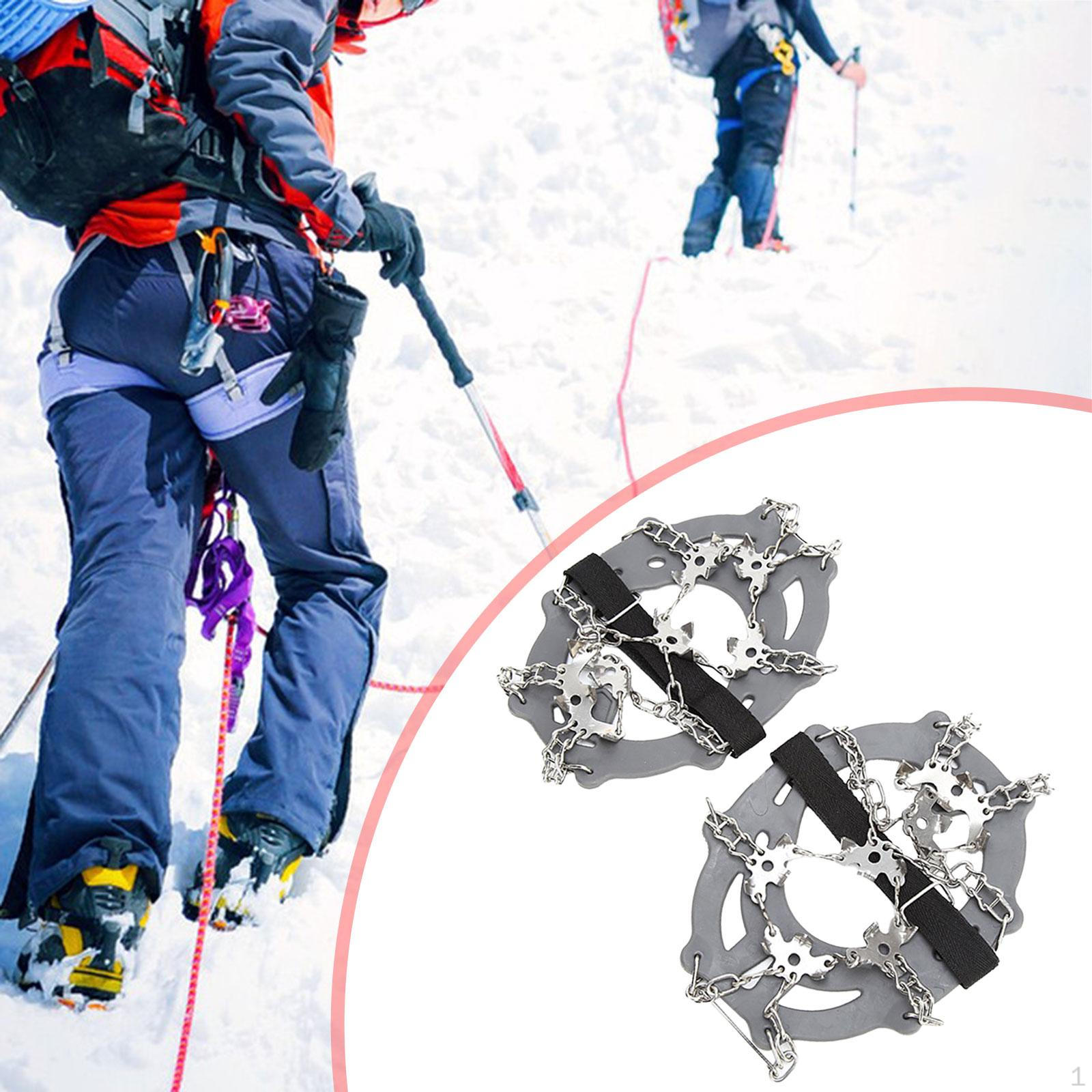 

Кошки для обуви для снега и льда Шипы Грипсы Мужская Женская Обувь Грипсы Бутсы S