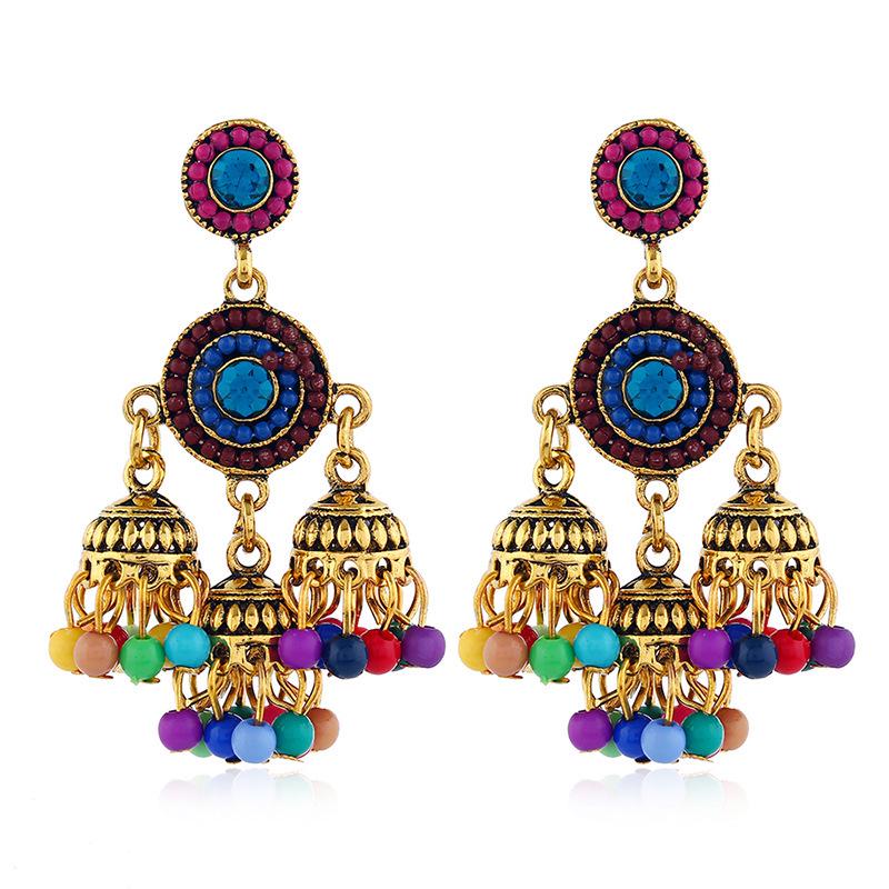 Korean Style Ceramic Rose Stud Earrings and Ear Cuffs