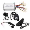 48V 1000W Aluminium Alloy Pedal Accelerator Controller Headlight and Switch Electric Bike Conversion Kit for Upgrade