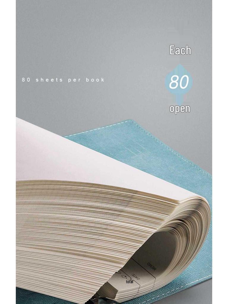 Large A4 Grid Softcover Mind Map Notebook for Exams