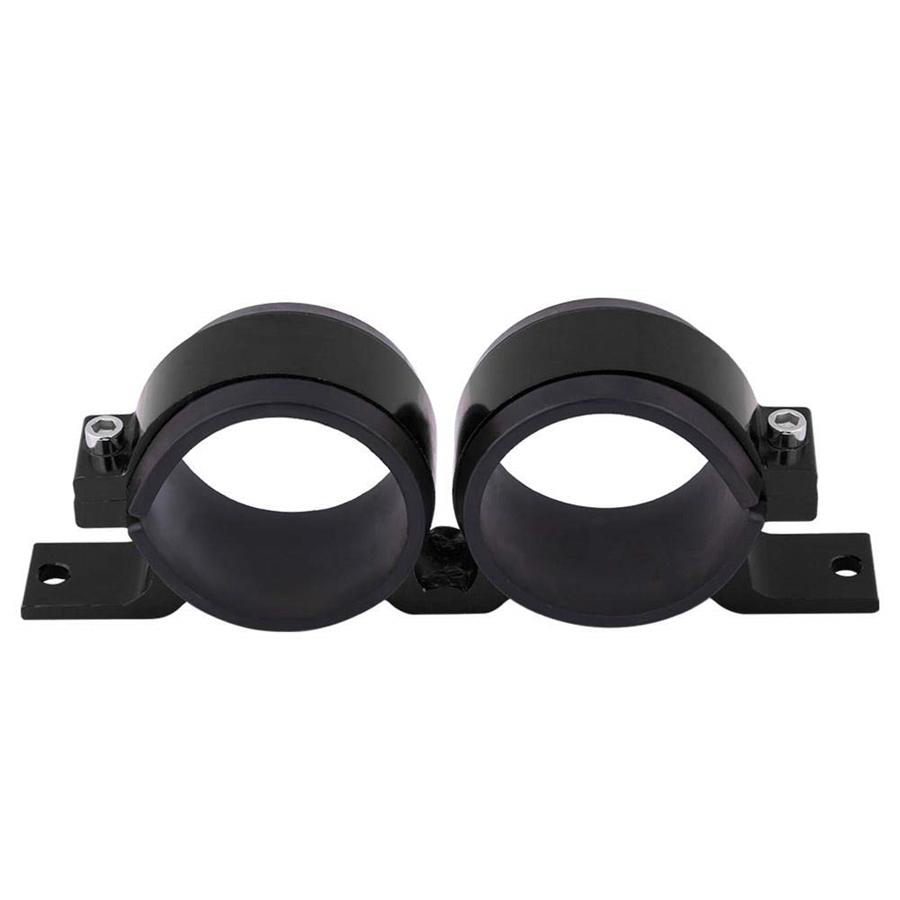 1 Pcs Car Aluminum Alloy Dual Fuel Pump Clamp Mounting Bracket For 70mm To 55mm