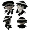 Chance Plüschtier Spielzeug Plüschtier Cartoon Stofftier Puppe Figur, Weiches Niedliches Gaming Geschenk, 2 Stück