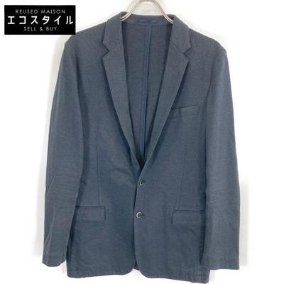[Good Condition] MSL16A435 Jersey Tailored Jacket 03 NavyUsed