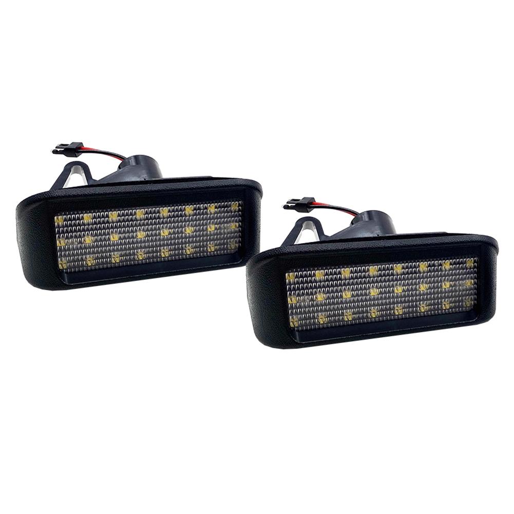 1/2Pcs LED Rear License Plate Light for Peugeot Expert Partner Traveller Rifter Ranch Citroen Berlingo Dispatch JumpySpacetourer