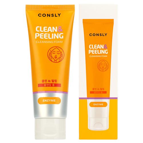 

Consly Enzyme Cleansing Foam Clean&Peeling Энзимная обновляющая пенка для умывания с папаином Clean&Peeling 120мл