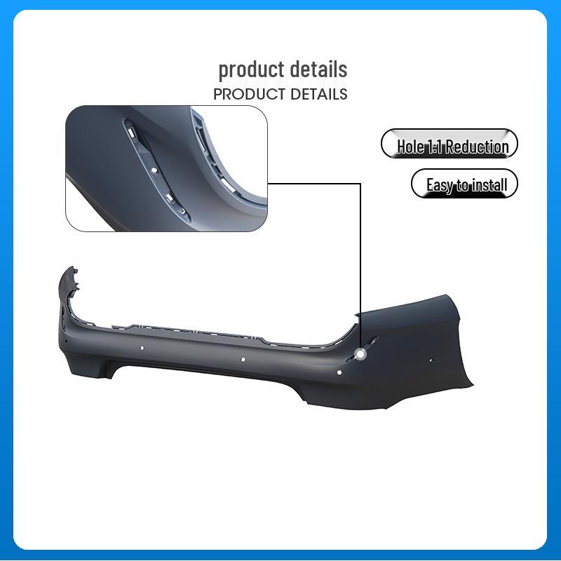 Paraurti Posteriore Compatibile per Mercedes-Benz Classe E W212 (E200, E260, E300, E400) - Codice Articolo 2128853538