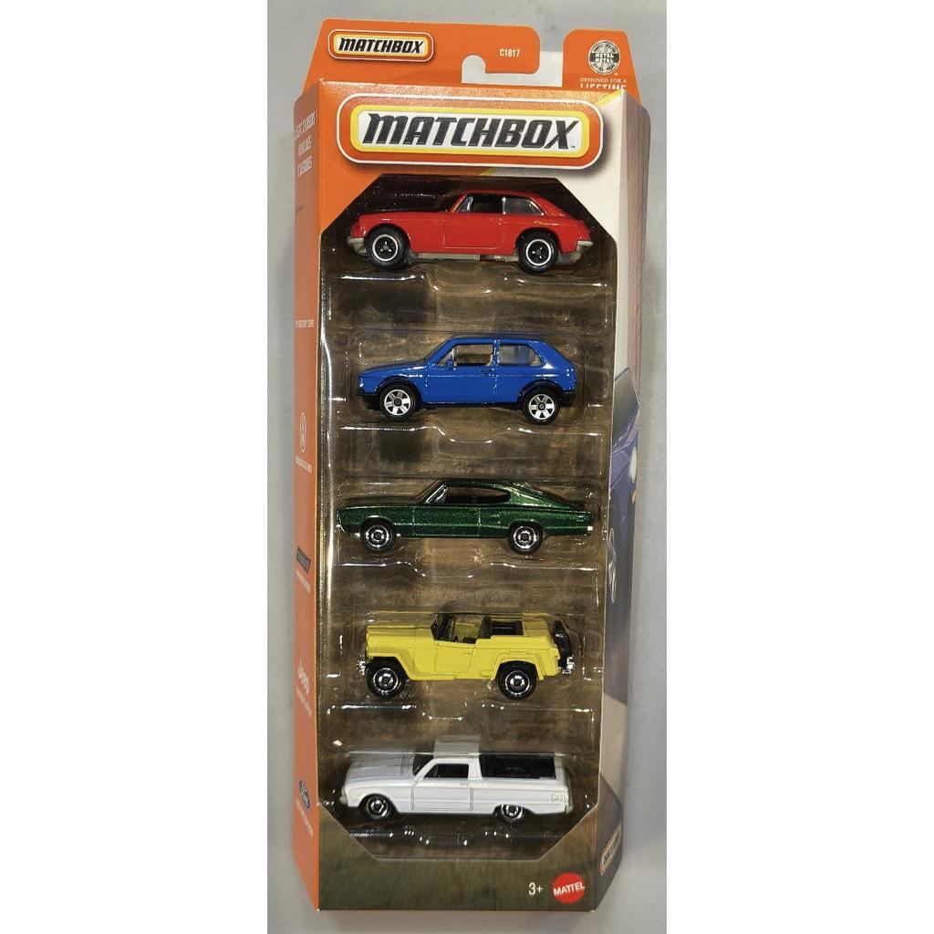 Matchbox Diecast Modellauto C1817 5er-Pack 2026 Kollektion Stadt Mini-Autos Metallspielzeugauto Für Erwachsene Sammler Heim-Display-Dekoration