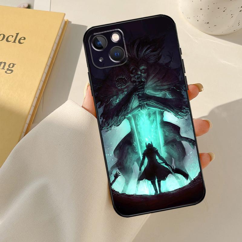Game Bloodborne Cover For iPhone 13 14 15 16 Pro Max 12 Mini 11 14 15 16 Pro Max Plus X XR XS Max Phone Case