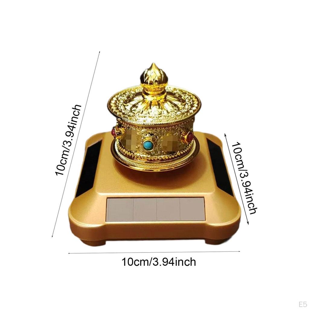 Ruota di preghiera Feng Shui, Ruota tibetana per accessori di decorazione interni auto