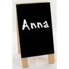Double-sided Slate Easel - SURDISCOUNT - 8.5 X 15.5 Cm - Black - Unisex - Adult