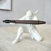 3D Printed Ninja Pen Holder Cool Ninja Figurine Pencil Stand Decorative Desk Organizer for Anime Fans Office Desk Gaming Room Decor