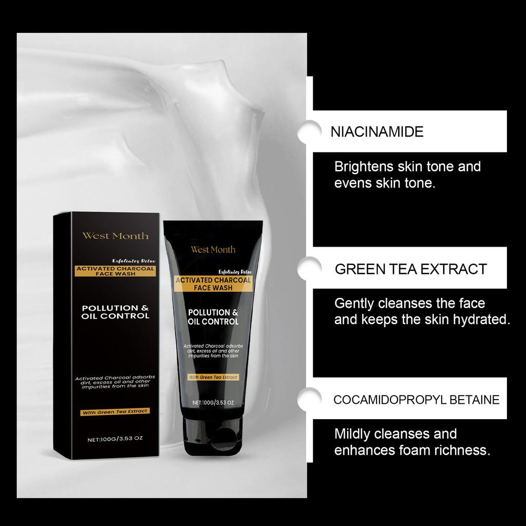 Gentle West Month Facial Cleanser With Hydrating Exfoliation For Pore Cleansing And Nourishing Skin