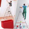 8/1PCS Replacement Ladder Leg Protector Covers Non-slip Step Ladder Feet Covers Household Red Black TPR Insulating Foot Sleeves