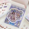 Immersive Mini Landscape Stickers Miniature Scene DIY Sticker Book Cartoon Stickers  Festival Gift