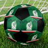 Der Tricolor Fußball Bunt Für Alle Altersgruppen Maschinengenäht PVC Wettkampfbereit Langlebig Hoher Rückprall. GRÖSSE 5