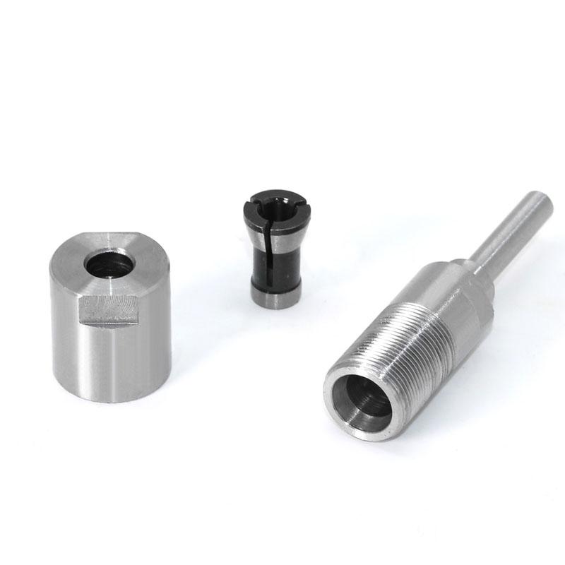 6mm 1/4" 8mm 12mm 1/2" Shank Engraving Machine Extension Rod 90mm Router Bit Collet Chuck Holder Woodworking Tools