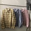 Maillard Wear Herren American Vintage Plaidhemd Dünner Jungenmantel Koreanischer Stil Modehemd