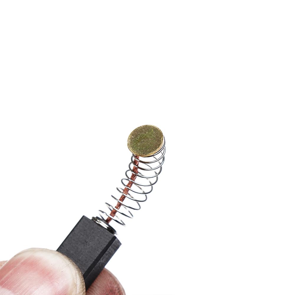 10pcs Mini Drill Electric Grinder Replacement Carbon Brushes Spare Parts For Electric Motors Rotary Tool