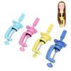 4pcs Wig Head Stand Adjustable Hairdressing False Head Mold Stand Bracket