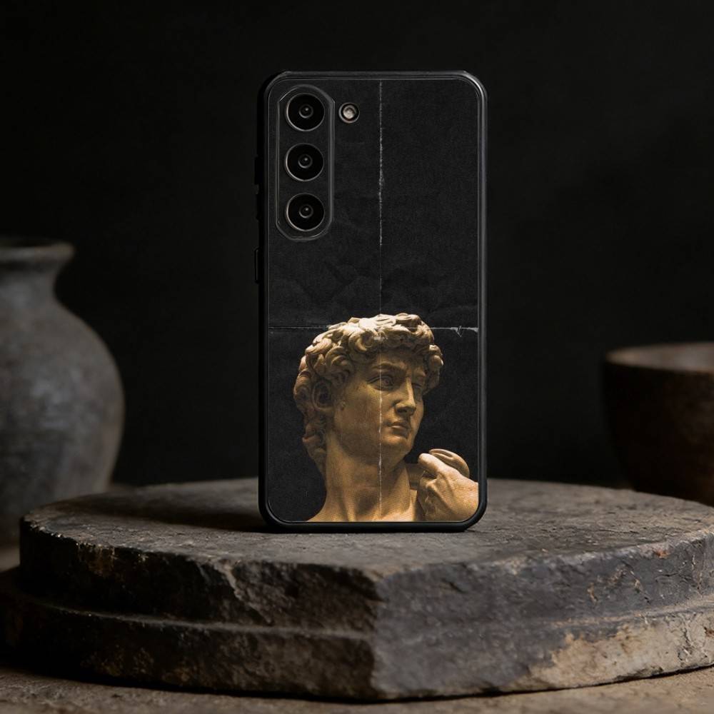 Art Aesthetic David Eyes Phone Case For Samsung Galaxy A13,21s,22,31,32,52,53,71,72,73,Soft Black Cover