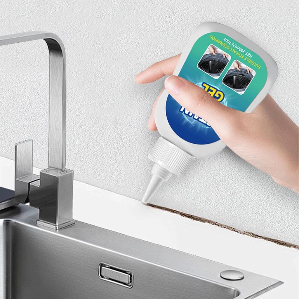 Multi-purpose Stain Remover Gel, Front-Loading Washing Machine Stain Remover, Suitable for Washing Machine Gasket Rubber Seal,Household Stain Remover