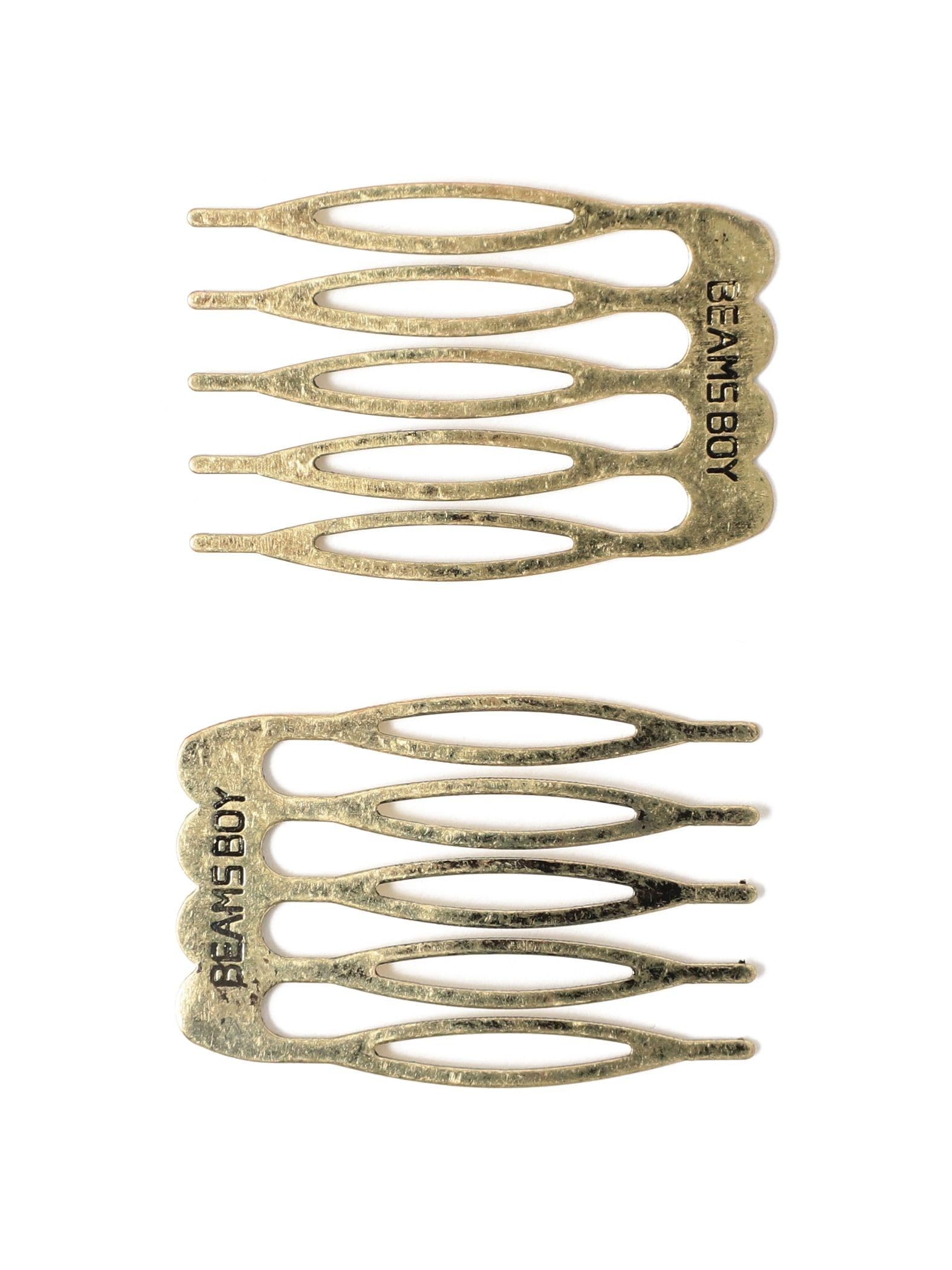 [BEAMS BOY] Accessories Kanzashi (hairpin) 2-piece set for women, GOLD FREE