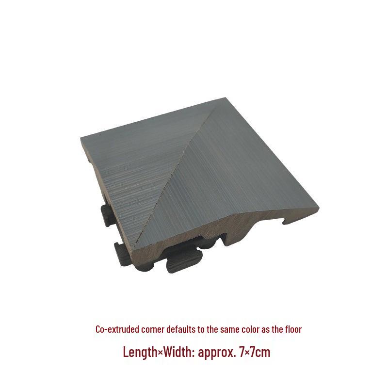 WPC Flooring DIY Edge Banding Trim Molding and Baseboard Accessories